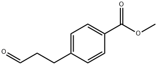 4-(3-OXO-PROPYL)-BENZOIC ACID METHYL ESTER Struktur