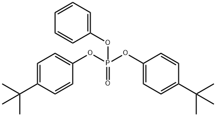 PHENYL DI-P-TERT-BUTYLPHENYL PHOSPHATE 結(jié)構(gòu)式
