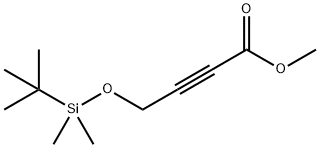 4-(TERT-BUTYL-DIMETHYL-SILANYLOXY)-BUT-2-YNOIC ACID METHYL ESTER Struktur