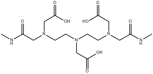 5,8-雙羧甲基-11-[2-(甲基氨基)-2-氧代乙基]-3-氧代-2,5,8,11-四氮雜十三烷基-13-羧酸, 119895-95-3, 結(jié)構(gòu)式