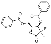 2-Deoxy-2,2-difluoro-D-erythro-pentafuranous-1-ulose-3,5-dibenzoate