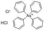 TETRAPHENYLARSONIUM CHLORIDE HYDROCHLORIDE Struktur