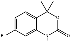 7-bromo-4,4-dimethyl-1H-benzo[d][1,3]oxazin-2(4H)-one|7-溴-1,4-二氫-4,4-二甲基-2H-3,1-苯并惡嗪-2-酮