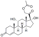 11alpha,17,21-trihydroxypregn-4-ene-3,20-dione 21-acetate