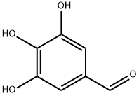 3,4,5-Trihydroxybenzaldehyde Structure