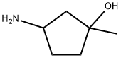 3-Hydroxy-3-methylcyclopentanamine hydrochloride 結(jié)構(gòu)式