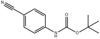 TERT-BUTYL 4-CYANOPHENYLCARBAMATE Struktur