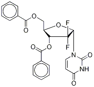 1'-Epi 2',2'-Difluoro-2'-deoxyuridine 3',5'-Dibenzoate Struktur