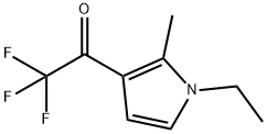 Ethanone, 1-(1-ethyl-2-methyl-1H-pyrrol-3-yl)-2,2,2-trifluoro- (9CI) Struktur