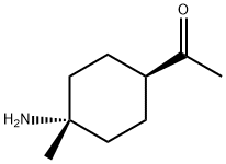 Ethanone, 1-(4-amino-4-methylcyclohexyl)-, cis- (9CI) Struktur