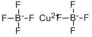 Cupric tetrafluoroborate hydrate Struktur