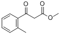 3-OXO-3-O-TOLYL-PROPIONIC ACID METHYL ESTER Struktur