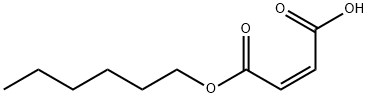 hexyl hydrogen maleate Struktur