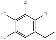 1,2-Benzenediol, 3,4-dichloro-5-ethyl- (9CI) Struktur