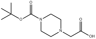 4-Boc-1-哌嗪乙酸, 156478-71-6, 結(jié)構(gòu)式