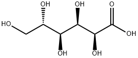 gluconic acid Struktur