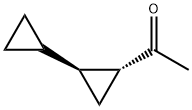 Ethanone, 1-[1,1-bicyclopropyl]-2-yl-, trans- (9CI) Struktur