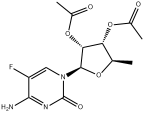 2',3'-Di-O-acetyl-5'-deoxy-5-fuluro-D-cytidine