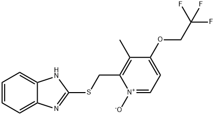 蘭索拉唑硫醚-N-氧化物, 163119-30-0, 結(jié)構(gòu)式