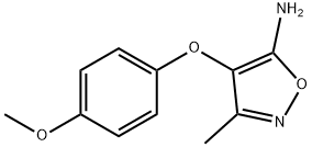 4-(4-Methoxyphenyl)-3-methylisoxazol-5-amine Struktur