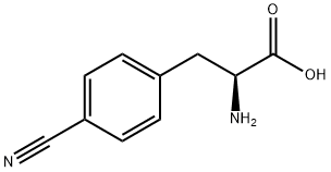 L-4-Cyanophenylalanine Structure