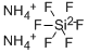 Hexafluorosilikate, Ammonium-Salz