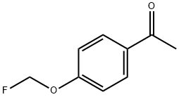 Ethanone, 1-[4-(fluoromethoxy)phenyl]- (9CI) Struktur