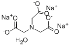 NITRILOTRIACETIC ACID TRISODIUM SALT MONOHYDRATE Struktur