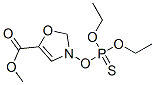 methyl 3-diethoxyphosphinothioyloxyoxazole-5-carboxylate Struktur