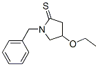 2-Pyrrolidinethione,  4-ethoxy-1-(phenylmethyl)- Struktur