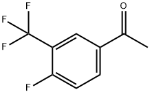 4'-FLUORO-3'-(TRIFLUOROMETHYL)ACETOPHENONE Struktur