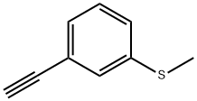 Benzene, 1-ethynyl-3-(methylthio)- (9CI) Struktur