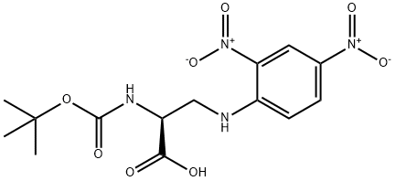 BOC-DAP(DNP)-OH Struktur