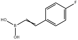 反式-2-(4-氟苯基)乙烯基硼酸, 214907-24-1, 結(jié)構(gòu)式