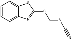 Thiocyans?ure-(2-benzothiazolyl-thio)methylester