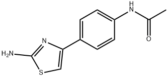 N-(4-(4-AMINO-3,5-THIAZOLYL)PHENYL)ETHANAMIDE Structure