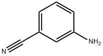 3-アミノベンゾニトリル 化學(xué)構(gòu)造式