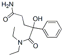 N,N-diethyl-2-hydroxy-2-phenyl-pentanediamide Structure
