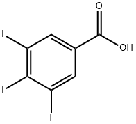 3,4,5-トリヨード安息香酸 化學(xué)構(gòu)造式