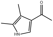 Ethanone, 1-(4,5-dimethyl-1H-pyrrol-3-yl)- (9CI) Struktur