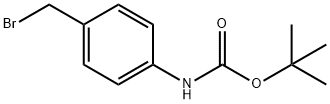 4-(溴甲基)苯基氨基甲酸叔丁酯, 239074-27-2, 結(jié)構(gòu)式