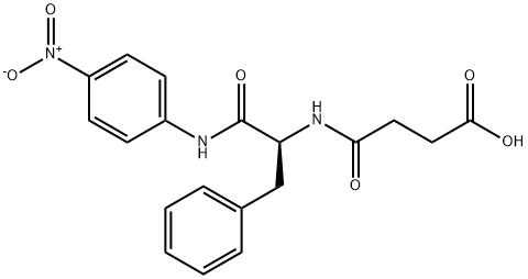 N-SUCCINYL-L-PHENYLALANINE P-NITROANILIDE Struktur