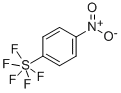 4-NITROPHENYLSULFUR PENTAFLUORIDE Struktur