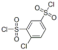 4-chlorobenzene-1,3-disulphonyl dichloride  Structure