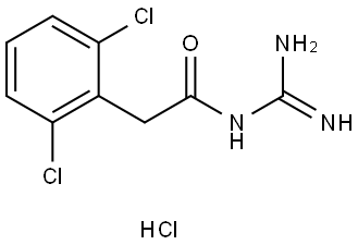 GUANFACINE HCL Struktur