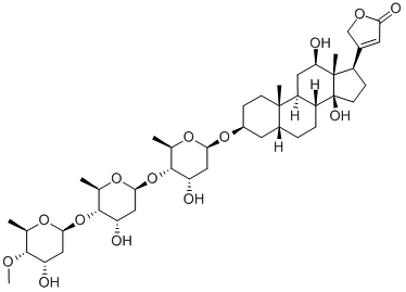 Metildigoxin Struktur