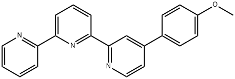 4'-(4-METHOXYPHENYL)-2,2':6',2''-TERPYRIDINE Struktur