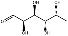 D-(+)-FUCOSE Struktur