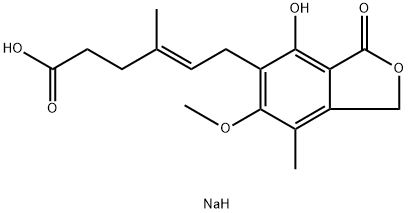 MYCOPHENOLATE SODIUM Struktur