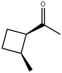 Ethanone, 1-(2-methylcyclobutyl)-, cis- (9CI) Struktur